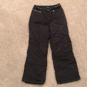 NILS black ski pants size 8